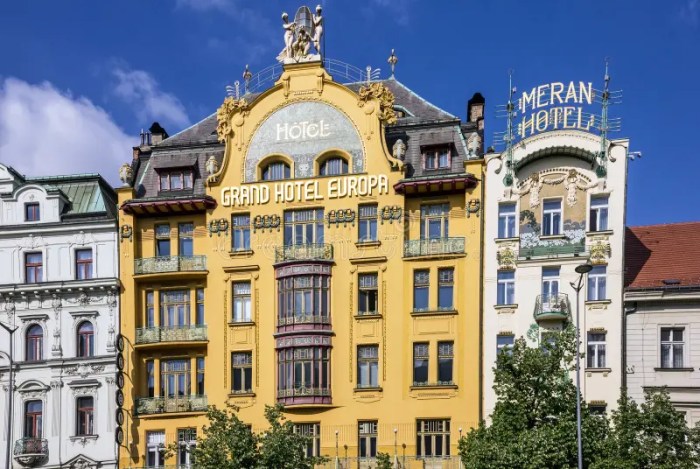 Historic Hotels in Prague Czech Republic